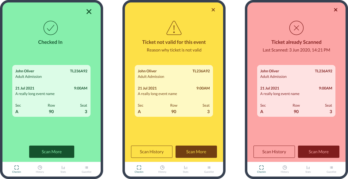 Scanning in Tickets & Products with the Showpass App! – Showpass