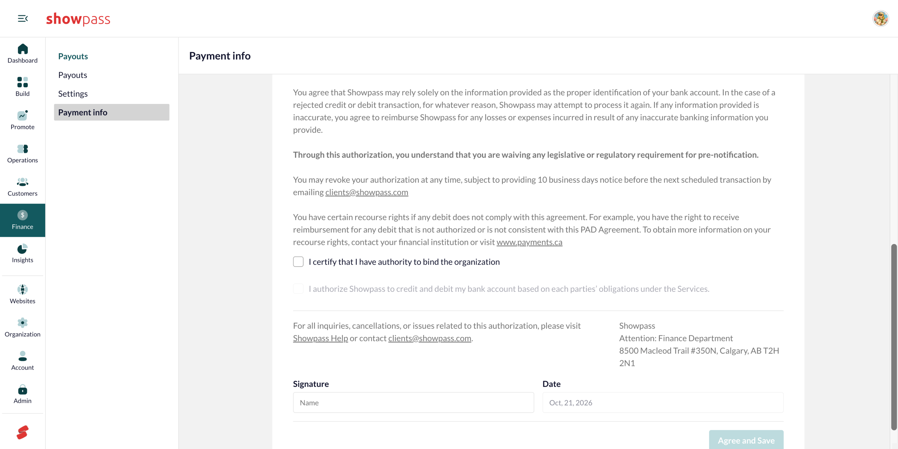 Payment authorization