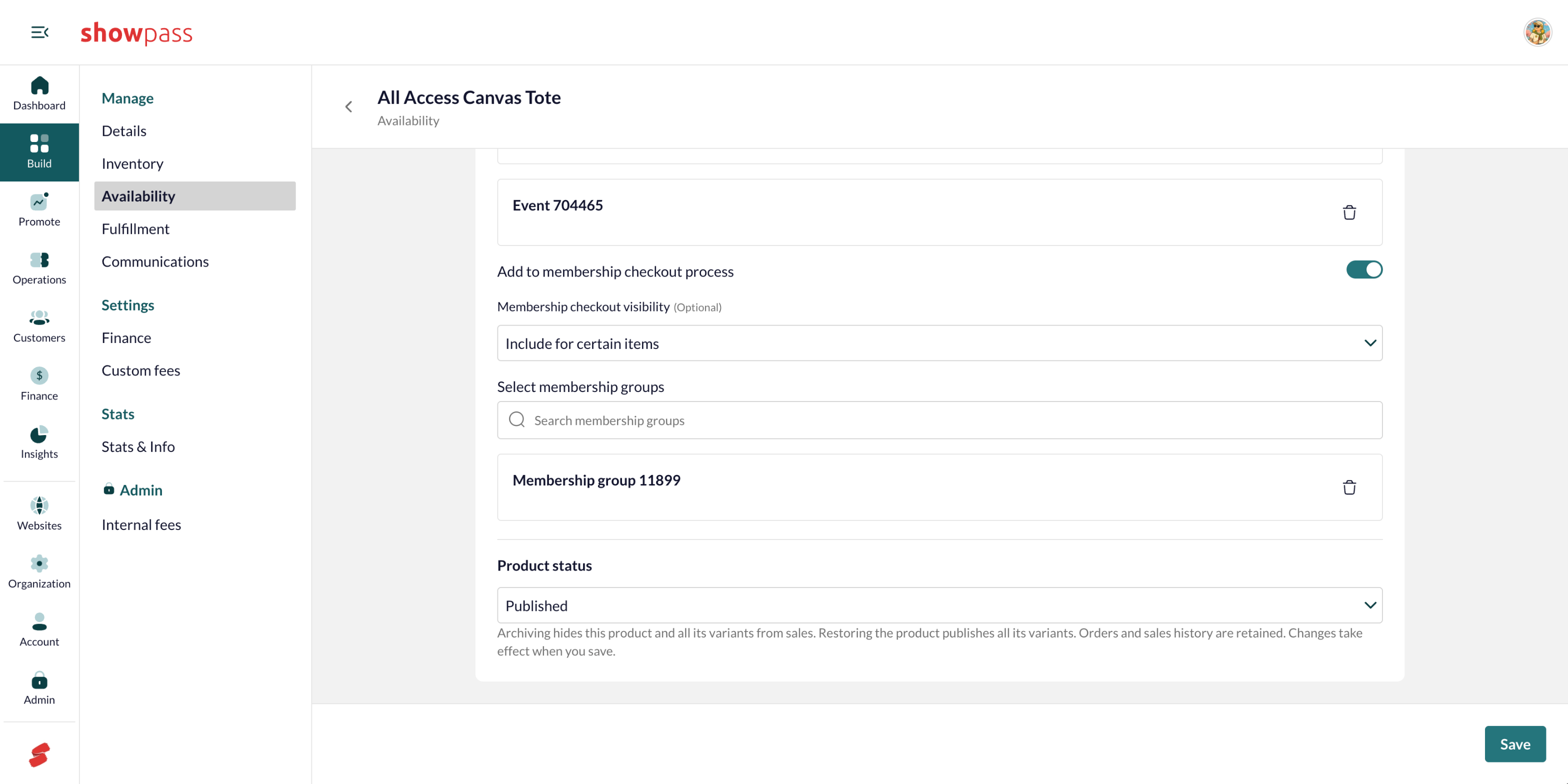 Membership checkout add-on