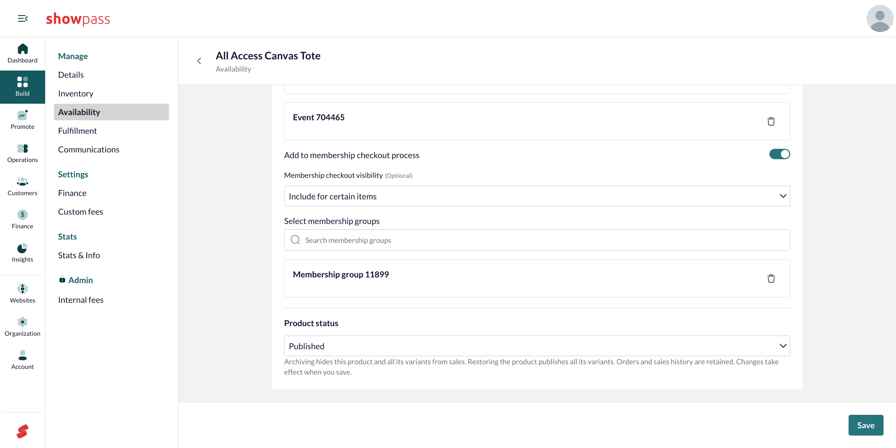 Membership checkout add-on
