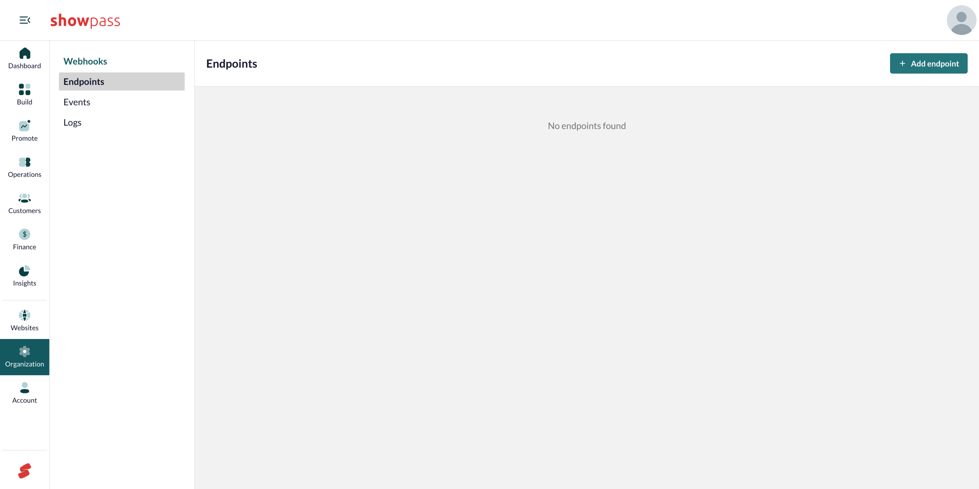 Organization integrations Webhooks