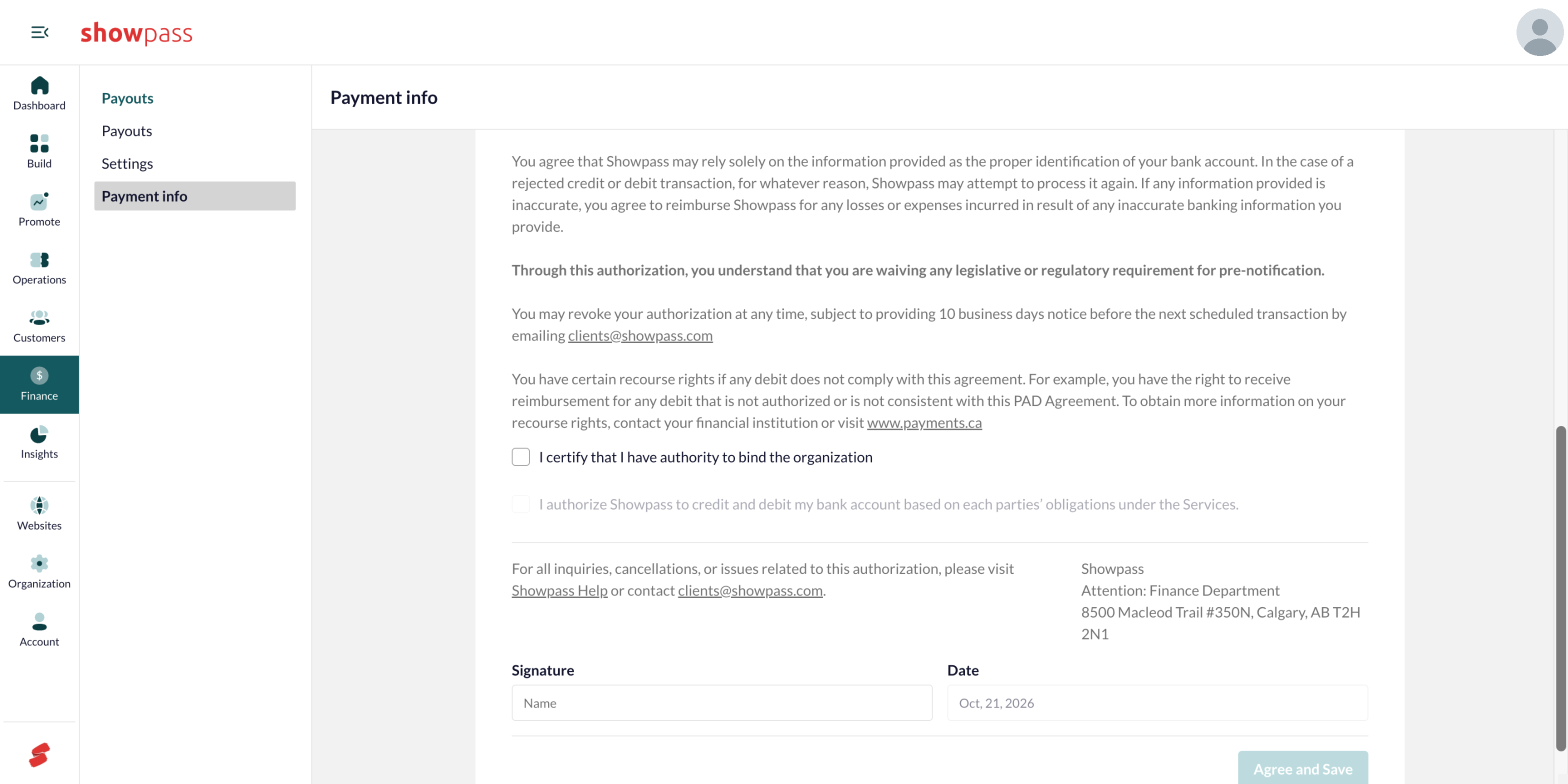Payment authorization